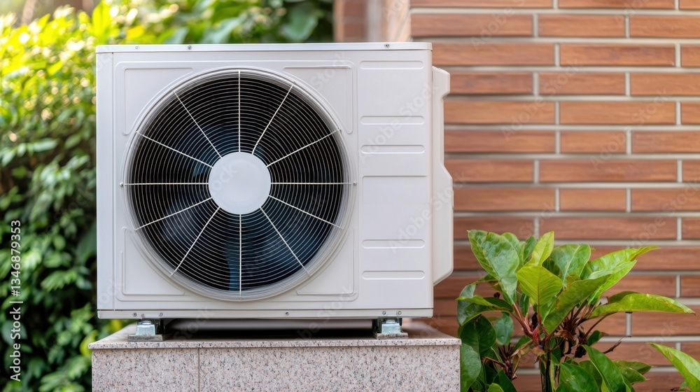 Image showcasing Energy Heat Recovery Concept, Heat Recovery Ventilation Unit Installed ...