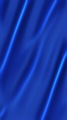 Wall Mural - vertical blue water cloth cascade 4k loop features an abstract blue cloth or fabric like material fl