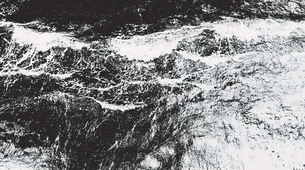 Poster - Grunge Texture Overlay with Grainy Noise for Background Design