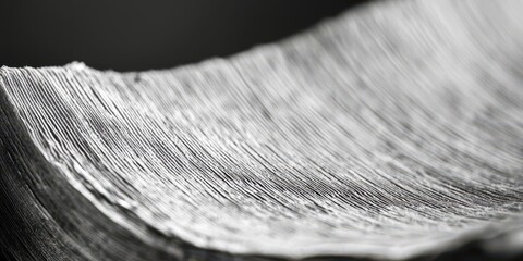 Poster - A close up of a piece of paper with a wave pattern