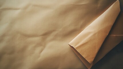 Poster - Textured Paper with an Open Envelope in the Top Corner