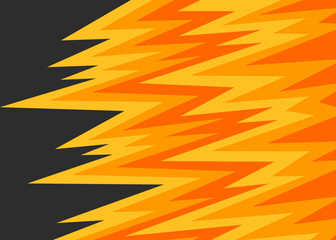 Aufkleber - Abstract background with gradient jagged pattern and with some copy space area