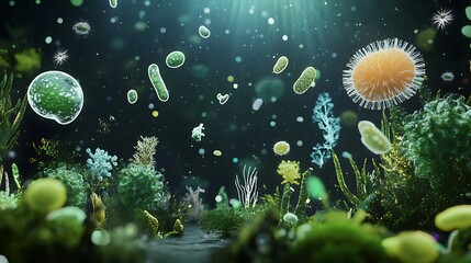 Poster - Scientific Visualization of an Organic System

