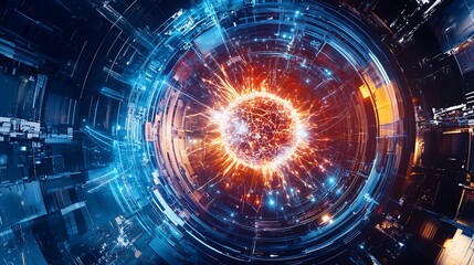 Poster - particle chaos: simulations of high-energy environments