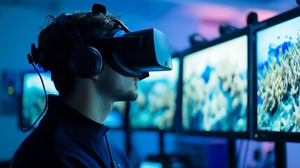 Poster - A high-tech biology lab using virtual reality to study the effects of genetic mutations on cancer progression