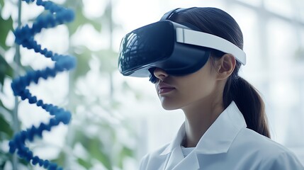 Poster - A high-tech biology lab using virtual reality to explore the effects of environmental stress on animal behavior 
