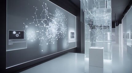 Poster - an advanced chemistry research center with digital interfaces for optimizing reaction conditions in 