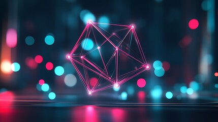 Poster - Futuristic Corporate Hologram with Smooth Transitions

