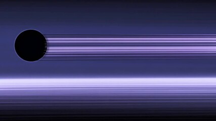 Poster - Planet transit, star streaks, space background, cosmic event, science illustration