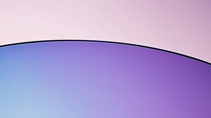 Poster - Purple gradient on pink background, studio shot, website design