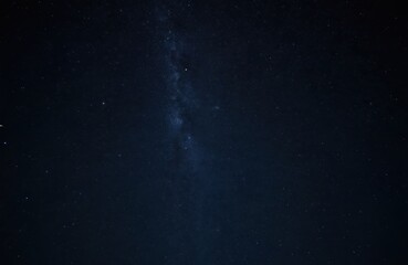night sky view. many stars in space on dark black background. milky way galaxy. astrophotography, co