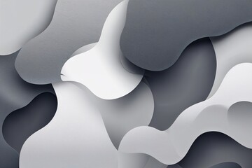 Poster - Modern Abstract Grey and White Halftone Background for Web Layout, Poster, and Banner Design