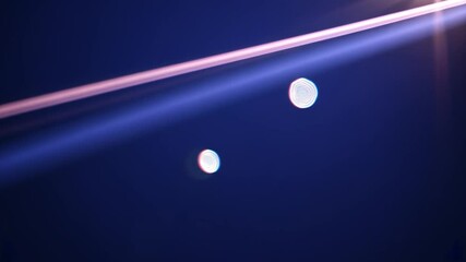 Poster - Light rays burst, dark background, bokeh effect, design element