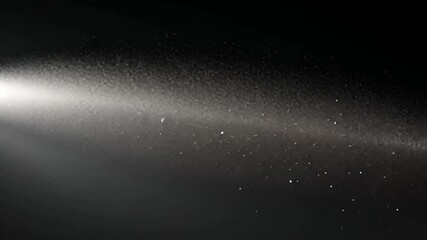 Poster - Light beam, dust particles, dark background, abstract, science