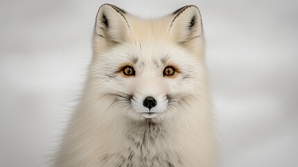 Wall Mural - Portrait of a beautiful arctic fox