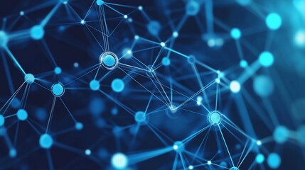 Global network connection, digital data flow, abstract background, technology concept