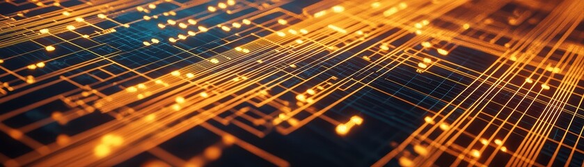 Poster - Futuristic AI Generated Visual Representation of Music Concepts with Holographic Elements