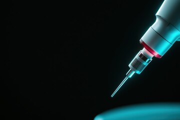 Poster - Close-Up of a Surgical Robot Arm with Precision Tool for Medical Procedures and Operations