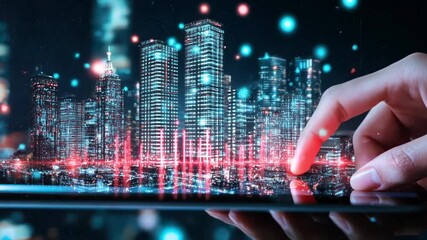 Poster - Digital Cityscape: Exploring Urban Futures on a Tablet