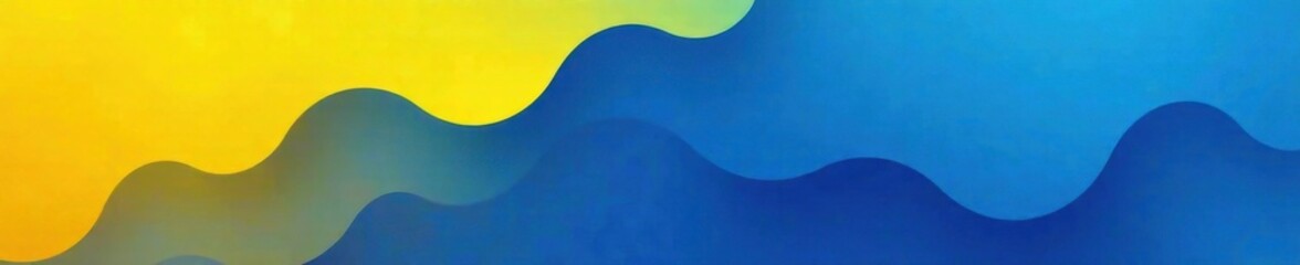 gradient blue yellow shape background abstract design elements geometric forms, pattern, texture, background