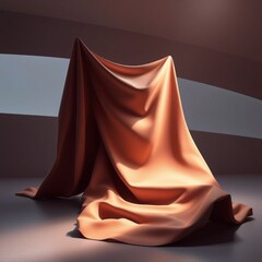 Wall Mural - Draped Fabric Sculpture