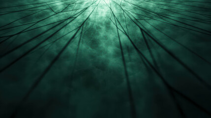 Poster - Abstract Background with Soft Green Hues and Subtle Lines Creating Unique Visual Effect