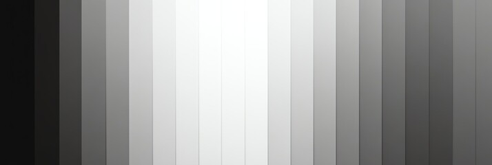 Leinwandbilder - Gray Scale Gradient with Vertical Bars Smooth Transition From Dark to Light