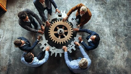Poster - Pros Collaborate on Innovative Strategy With Gears Generative AI