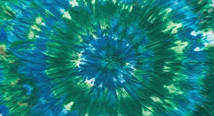 Poster - Swirl of Colors: An abstract close-up of a vibrant, colorful spiral, evokes a sense of dynamic movement, energy, and artistic expression.