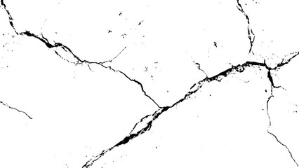 Poster - vector texture of cracked concrete. grunge background. Wall of cracked concrete. Texture of crack on white abstract background. 