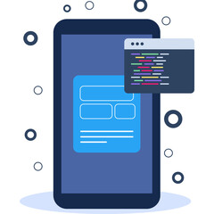 App Development Illustration