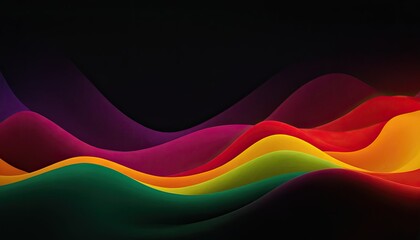 Leinwandbilder - Abstract dynamic gradient background
2