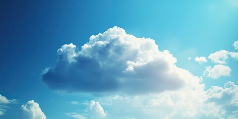 Fototapete - High-tech business environment where cloud platforms streamline operations and support remote work capabilities.