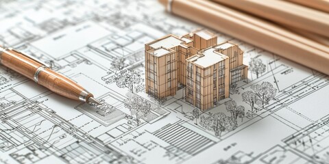 Poster - Illustration of an economic model with detailed charts and data points that clearly explain complex concepts in a professional layout.