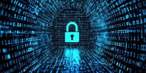 Aufkleber - Infographic on the  ignificance of cybersecurity in finance, featuring clear visuals and educational elements.