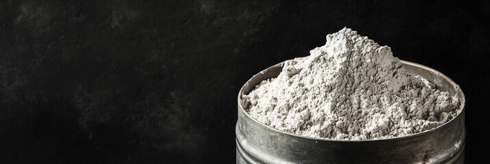 Aufkleber - Uranium powder stored in metal barrel for safe containment Generative AI