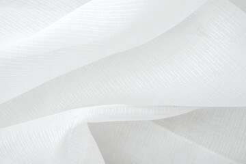 Wall Mural - abstract luxury white fabric texture background