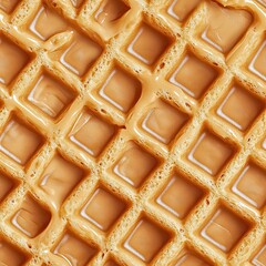 Poster - Seamless Waffle Texture Pattern Soft Shadow Design for Elevated Surface