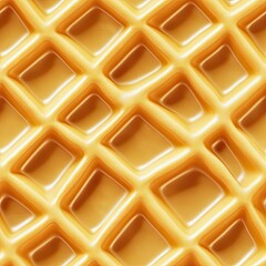 Poster - Elegant Waffle Texture Seamless Pattern Design with Soft Shadows