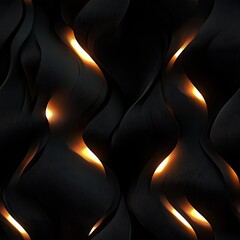 Poster - Wavy Grain Pattern with Glowing Light Accents Ideal for Trendy Backgrounds Abstract Designs and Modern Textures