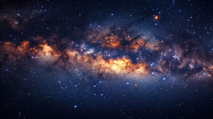 stunning nebula in space