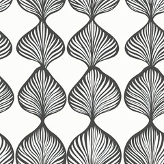 Aufkleber - Clean Monochrome Minimalist Wavy Grain Texture Ideal for Modern Branding and Website Backgrounds