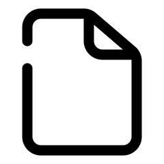 user interface thin icon