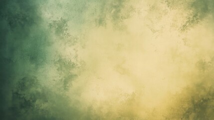 Aufkleber - Abstract textured background with green and yellow hues blending