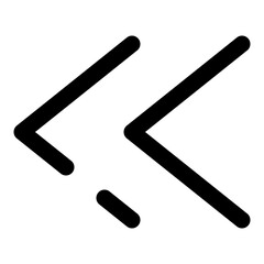 user interface dashed line icon