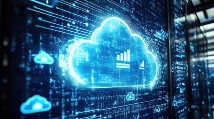 Poster - A cloud-based video conferencing system with high-tech security protocols.