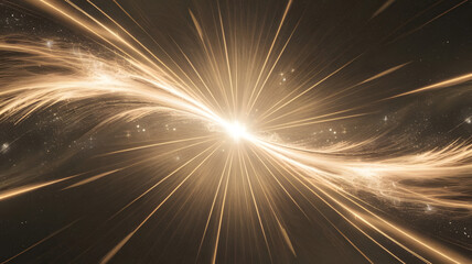 Poster - cosmic burst of energy: a celestial spectacle unfolds with a vibrant explosion of radiant light and 