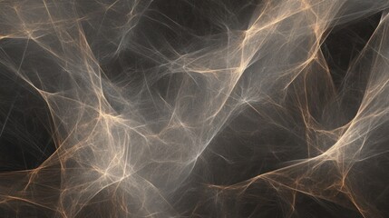 Poster - Abstract Fractal Art: A Dance of Light and Shadow