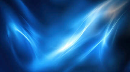 Wall Mural - abstract blue glowing energy background