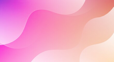 Poster - A pink and white background with a wave pattern